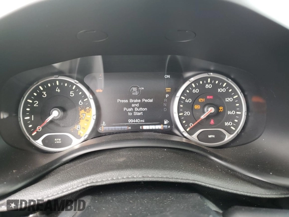 2016 Jeep Renegade Trailhawk with VIN ZACCJBCT8GPC81626, listed as a Copart auction lot 54949065 with 99,440 mi miles and Clean title. Bid and sale history available at DreamBid. Image 9.