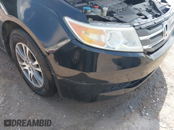 2011 Honda Odyssey EX-L with VIN 5FNRL5H69BB037248, listed as a IAAI auction lot 42613070 with 101,008 mi miles and . Bid and sale history available at DreamBid. Image 6.