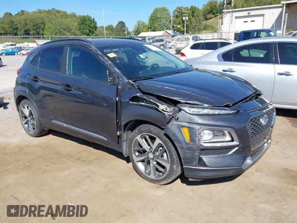 2020 Hyundai Kona Limited with VIN KM8K3CA52LU486346, listed as a IAAI auction lot 40313683 with 30,116 mi miles. Bid and sale history available at carsss.com. Image 1.