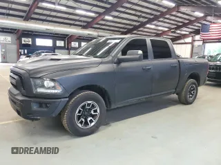 2016 Ram 1500 Rebel z VIN 1C6RR7YT5GS324698, wystawiony jako Copart lot #60520935 z przebiegiem 75 017 mil mil oraz Szkoda całkowita • Salvage title. Historia ofert i sprzedaży dostępna na DreamBid. Obrazek 1.