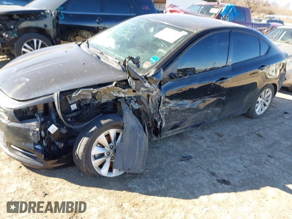 2014 Dodge Dart SXT with VIN 1C3CDFBB0ED676990, listed as a IAAI auction lot 41483182 with 117,618 mi miles. Bid and sale history available at carsss.com. Image 14.