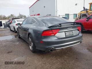 2012 Audi A7 Prestige with VIN WAU3GAFC6CN065469, listed as a IAAI auction lot 42449430 with 75,435 mi miles and . Bid and sale history available at DreamBid. Image 3.