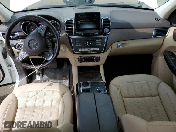 2019 Mercedes-Benz GLS with VIN 4JGDF6EE6KB223623, listed as a Copart auction lot 54008493 with 58,064 mi miles. Bid and sale history available at carsss.com. Image 8.
