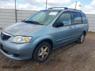 2003 Mazda MPV LX with VIN JM3LW28A830351254, listed as a IAAI auction lot 41703167 with 232,786 mi miles. Bid and sale history available at carsss.com. Image 2.