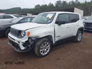 2023 Jeep Renegade Latitude with VIN ZACNJDB15PPP68073, listed as a IAAI auction lot 41482519 with 24,957 mi miles and . Bid and sale history available at DreamBid. Image 20.