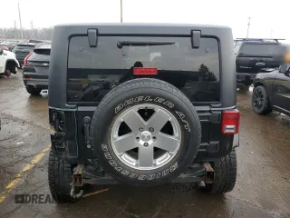 2010 Jeep Wrangler Sahara with VIN 1J4AA5D19AL110394, listed as a Copart auction lot 43793365 with 116,190 mi miles and Clean title. Bid and sale history available at DreamBid. Image 6.