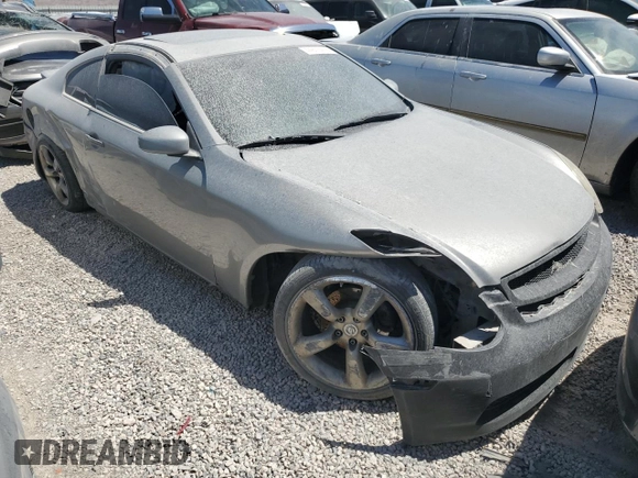 2004 Infiniti G35 w/Leather z VIN JNKCV54E34M807398, wystawiony jako Copart lot #44873475 z przebiegiem 168 913 mil mil oraz Nie do naprawy • Non repairable. Historia ofert i sprzedaży dostępna na DreamBid. Obrazek 4.