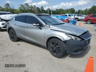 2018 Infiniti QX30 z VIN SJKCH5CP2JA042013, wystawiony jako Copart lot #57301245 z przebiegiem Nie podano mil oraz Tytuł czysty. Historia ofert i sprzedaży dostępna na DreamBid. Obrazek 4.