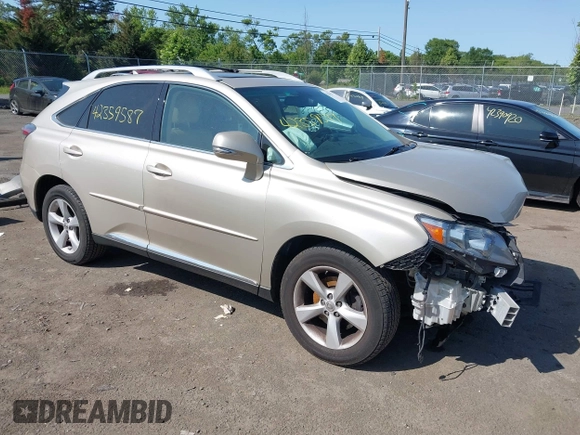 2012 Lexus RX 350 with VIN 2T2BK1BA1CC143298, listed as a IAAI auction lot 42359587 with 165,176 mi miles and . Bid and sale history available at DreamBid. Image 1.