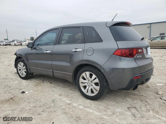 2010 Acura RDX with VIN 5J8TB2H21AA004001, listed as a Copart auction lot 43957155 with 166,139 mi miles and Salvage Title. Bid and sale history available at carsss.com. Image 2.