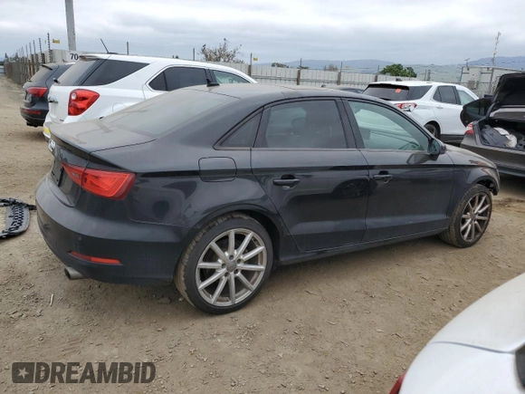 2016 Audi A3 Premium with VIN WAUB8GFF9G1002160, listed as a Copart auction lot 54538035 with 107,682 mi miles and Salvage Title. Bid and sale history available at DreamBid. Image 3.