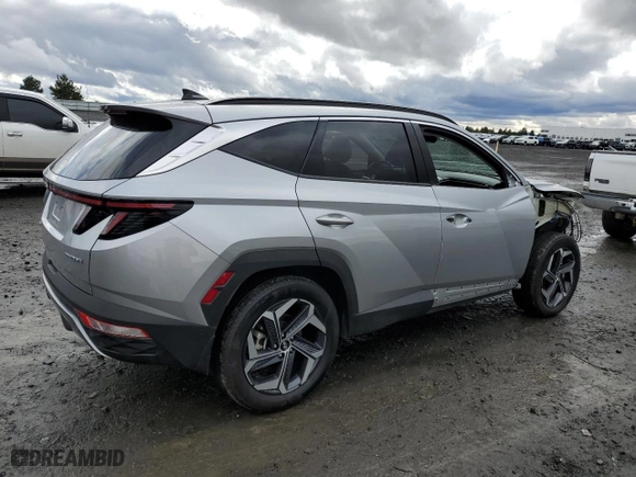 2024 Hyundai Tucson Hybrid Limited with VIN KM8JECD19RU140396, listed as a Copart auction lot 50977355 with 13,754 mi miles and Salvage Title. Bid and sale history available at carsss.com. Image 3.