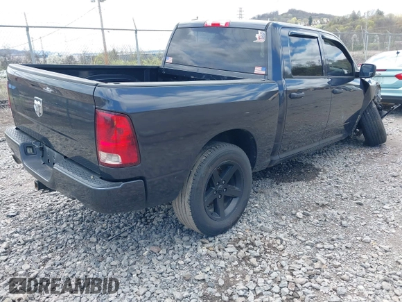 2013 Ram 1500 Express with VIN 1C6RR7KT2DS649037, listed as a IAAI auction lot 41961025 with 108,462 mi miles and . Bid and sale history available at DreamBid. Image 4.