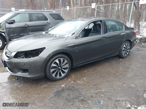 2014 Honda Accord Hybrid EX-L with VIN 1HGCR6F57EA008544, listed as a IAAI auction lot 41570705 with 170,624 mi miles. Bid and sale history available at carsss.com. Image 23.