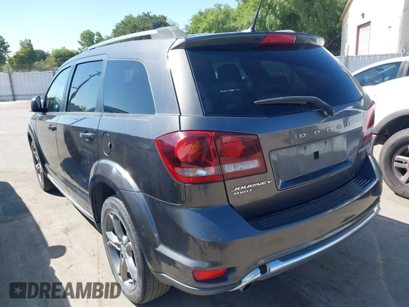 2017 Dodge Journey Crossroad Plus z VIN 3C4PDDGG3HT560915, wystawiony jako IAAI lot #42483896 z przebiegiem 130 588 mil mil oraz . Historia ofert i sprzedaży dostępna na DreamBid. Obrazek 3.