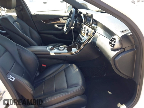 2017 Mercedes-Benz C 300 with VIN 55SWF4JB5HU227454, listed as a IAAI auction lot 41998179 with 74,392 mi miles and . Bid and sale history available at carsss.com. Image 5.