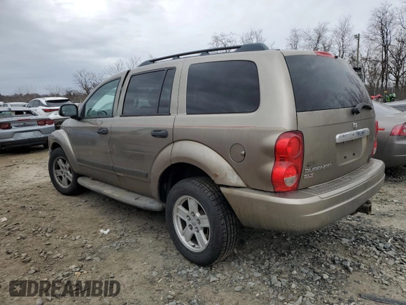 2006 Dodge Durango SLT with VIN 1D4HB48NX6F193299, listed as a Copart auction lot 47797005 with 220,783 mi miles and Salvage title. Bid and sale history available at DreamBid. Image 2.