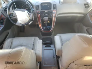 2000 Lexus RX 300 with VIN JT6GF10U9Y0046872, listed as a Copart auction lot 82471864 with 162,286 mi miles and Salvage Title. Bid and sale history available at carsss.com. Image 8.