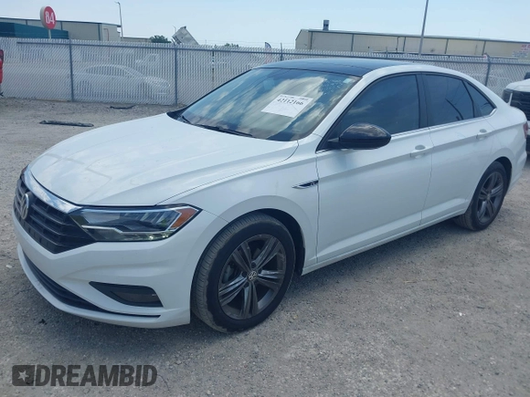 2020 Volkswagen Jetta S z VIN 3VWCB7BU8LM022973, wystawiony jako IAAI lot #42112166 z przebiegiem 49 345 mil mil oraz . Historia ofert i sprzedaży dostępna na DreamBid. Obrazek 2.