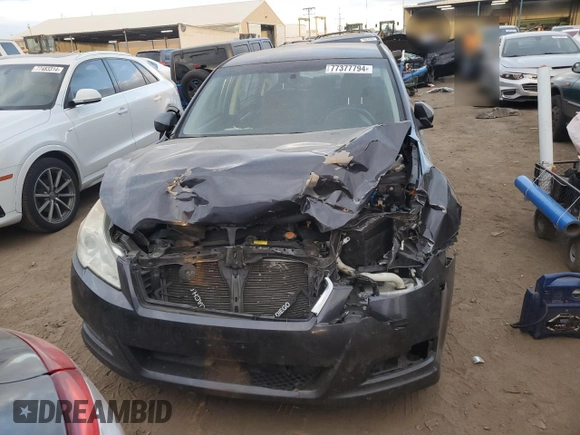 2011 Subaru Legacy Premium with VIN 4S3BMBF66B3216652, listed as a Copart auction lot 77377794 with Not provided miles and Salvage title. Bid and sale history available at DreamBid. Image 5.