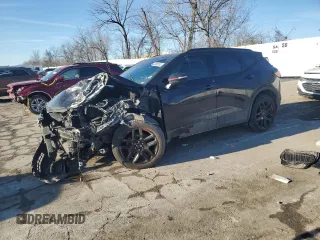 2021 Chevrolet Blazer LT z VIN 3GNKBDR45MS533533, wystawiony jako Copart lot #46600745 z przebiegiem 131 778 mil mil oraz Szkoda całkowita • Salvage title. Historia ofert i sprzedaży dostępna na DreamBid. Obrazek 1.