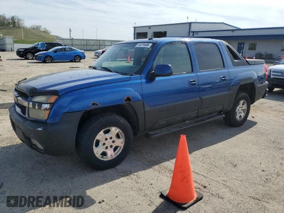 2003 Chevrolet Avalanche z VIN 3GNEK13T53G317159, wystawiony jako Copart lot #54570495 z przebiegiem 23 711 mil mil oraz Nie do naprawy • Non repairable. Historia ofert i sprzedaży dostępna na DreamBid. Obrazek 1.