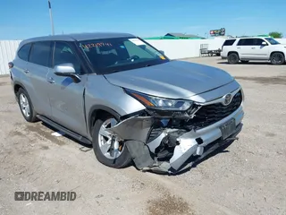 2020 Toyota Highlander L with VIN 5TDCZRAH5LS018796, listed as a IAAI auction lot 42219741 with 163,948 mi miles and . Bid and sale history available at DreamBid. Image 1.