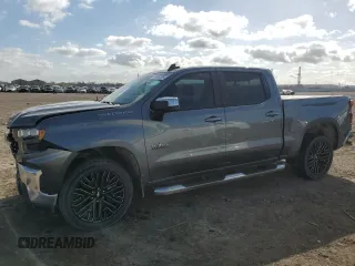 2020 Chevrolet Silverado 1500 LT with VIN 3GCPWCED6LG364627, listed as a Copart auction lot 48899595 with 60,803 mi miles and Salvage Title. Bid and sale history available at carsss.com. Image 1.