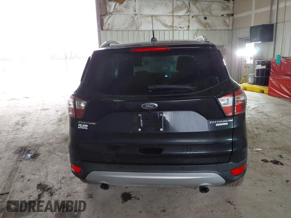 2017 Ford Escape Titanium with VIN 1FMCU0JD2HUE71179, listed as a IAAI auction lot 41465849 with 95,426 mi miles. Bid and sale history available at carsss.com. Image 16.
