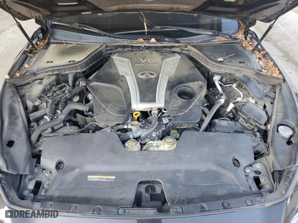2017 Infiniti Q50 3.0t Premium with VIN JN1EV7AP5HM740193, listed as a Copart auction lot 82031294 with NaN miles and Salvage Title. Bid and sale history available at carsss.com. Image 12.