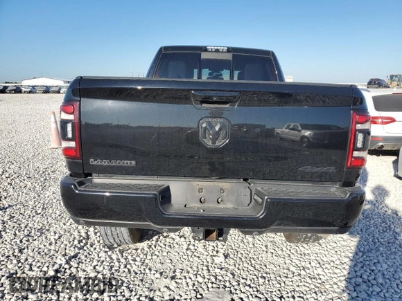 2019 Ram 2500 Laramie with VIN 3C6UR5FJ7KG530380, listed as a Copart auction lot 72990104 with 129,767 mi miles and Salvage Title. Bid and sale history available at carsss.com. Image 6.