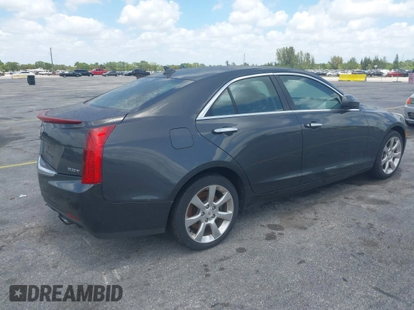 2014 Cadillac ATS Standard AWD with VIN 1G6AG5RX9E0173779, listed as a IAAI auction lot 42172080 with 102,293 mi miles and . Bid and sale history available at carsss.com. Image 4.