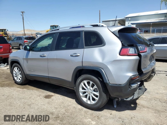2021 Jeep Cherokee Latitude с VIN 1C4PJLCB7MD125621, выставлен на аукционе Copart как лот 56900265 с пробегом 43 318 миль миль и Списание • Salvage title. История ставок и продаж доступна на DreamBid. Изображение 2.