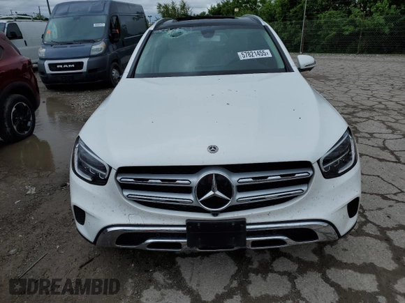 2020 Mercedes-Benz GLC 300 z VIN W1N0G8EB2LF865387, wystawiony jako Copart lot #57821455 z przebiegiem 100 590 mil mil oraz Szkoda całkowita • Salvage title. Historia ofert i sprzedaży dostępna na DreamBid. Obrazek 5.