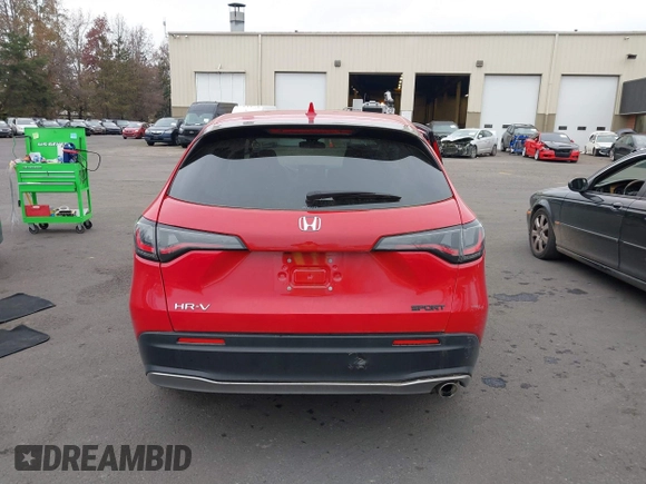 2024 Honda HR-V Sport with VIN 3CZRZ2H52RM705721, listed as a IAAI auction lot 41462735 with 12,085 mi miles. Bid and sale history available at carsss.com. Image 16.