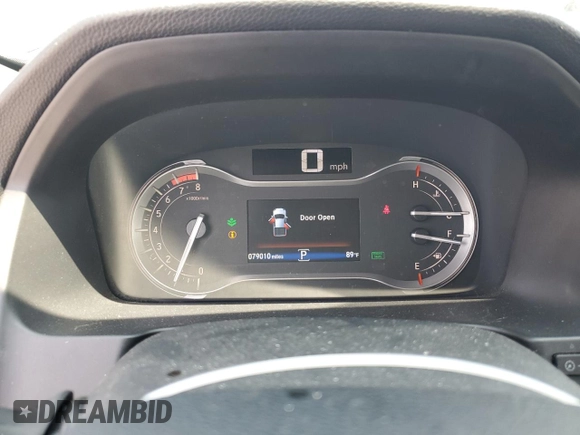 2019 Honda Ridgeline RTL with VIN 5FPYK3F51KB021226, listed as a Copart auction lot 59505175 with 79,010 mi miles and Salvage title. Bid and sale history available at DreamBid. Image 9.