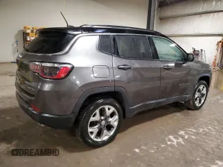 2021 Jeep Compass Limited z VIN 3C4NJDCB8MT604489, wystawiony jako Copart lot #88995645 z przebiegiem 49 357 mil mil oraz Czysty tytuł • Clean title. Historia ofert i sprzedaży dostępna na DreamBid. Obrazek 3.
