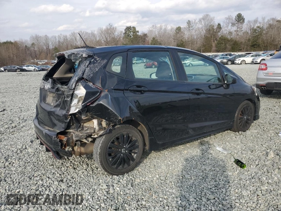 2018 Honda Fit Sport with VIN 3HGGK5G67JM704292, listed as a Copart auction lot 43375315 with 134,798 mi miles and Salvage Title. Bid and sale history available at DreamBid. Image 3.