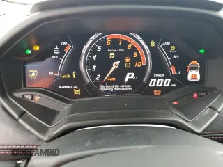 2017 Lamborghini Huracan LP 610-4 z VIN ZHWUR1ZF0HLA06387, wystawiony jako Copart lot #78894714 z przebiegiem 20 903 mil mil oraz Szkody całkowita. Historia ofert i sprzedaży dostępna na DreamBid. Obrazek 9.