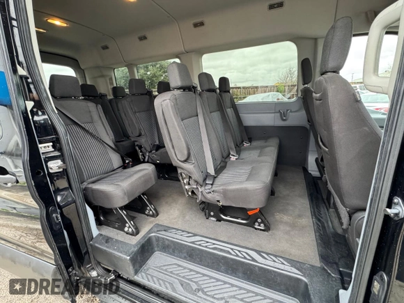 2019 Ford Transit Passenger XL with VIN 1FBAX2CGXKKA76681, listed as a Copart auction lot 86907744 with 165,450 mi miles and Clean Title. Bid and sale history available at carsss.com. Image 6.