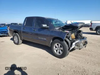 2009 Nissan Titan SE with VIN 1N6BA07D89N314636, listed as a Copart auction lot 86725854 with 167,370 mi miles and Salvage Title. Bid and sale history available at carsss.com. Image 4.