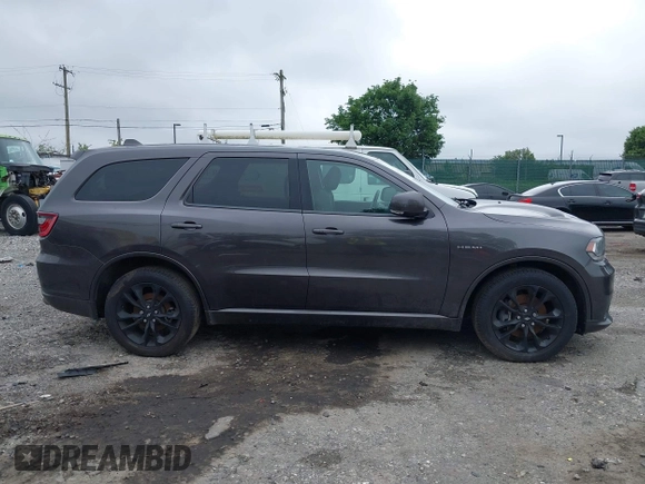 2020 Dodge Durango R/T with VIN 1C4SDJCT2LC346952, listed as a IAAI auction lot 42451221 with 65,696 mi miles and . Bid and sale history available at DreamBid. Image 12.