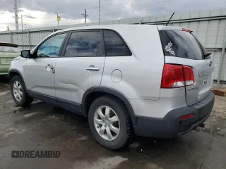 2012 Kia Sorento LX with VIN 5XYKTDA69CG295169, listed as a Copart auction lot 49184155 with 139,684 mi miles and Salvage Title. Bid and sale history available at DreamBid. Image 2.
