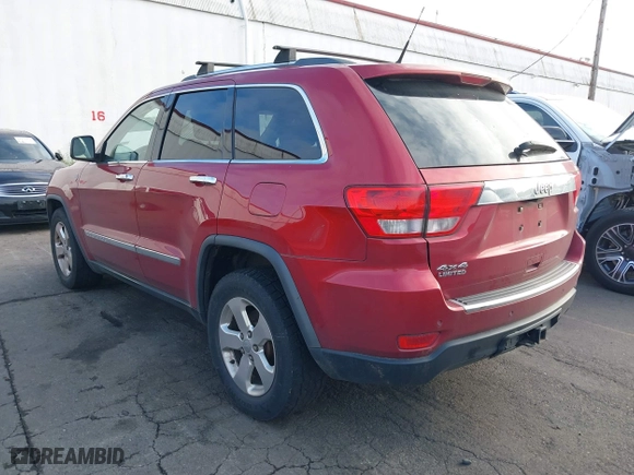 2011 Jeep Grand Cherokee Limited with VIN 1J4RR5GG1BC502105, listed as a IAAI auction lot 42024930 with 156,262 mi miles. Bid and sale history available at carsss.com. Image 3.