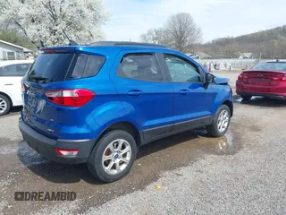 2018 Ford EcoSport SE with VIN MAJ6P1UL9JC212272, listed as a IAAI auction lot 41980901 with 108,488 mi miles. Bid and sale history available at carsss.com. Image 4.