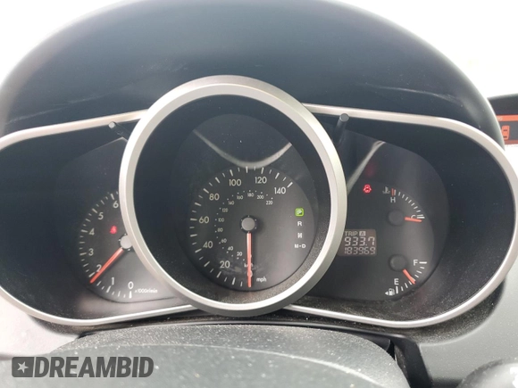 2010 Mazda CX-7 Sport with VIN JM3ER2WMXA0308545, listed as a Copart auction lot 57403755 with 183,969 mi miles and Clean Title. Bid and sale history available at DreamBid. Image 9.