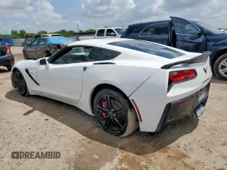 2017 Chevrolet Corvette 1LT with VIN 1G1YB2D74H5124019, listed as a Copart auction lot 61194775 with Not provided miles and Clean title. Bid and sale history available at DreamBid. Image 2.