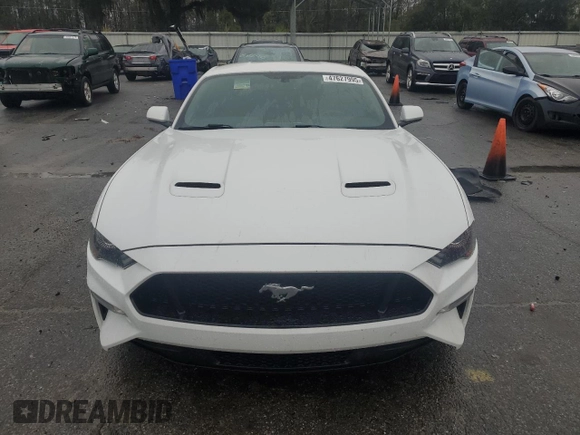 2019 Ford Mustang GT with VIN 1FA6P8CF5K5199725, listed as a Copart auction lot 47627995 with 57,896 mi miles and Clean title. Bid and sale history available at DreamBid. Image 5.