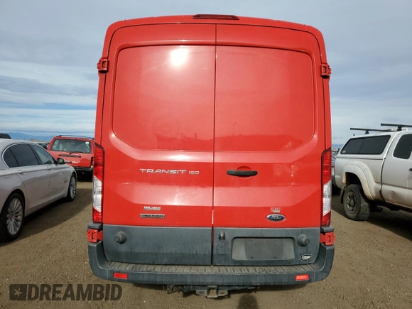2016 Ford Transit with VIN 1FTYE2CV8GKA14055, listed as a Copart auction lot 50268015 with 161,752 mi miles and Clean Title. Bid and sale history available at DreamBid. Image 6.
