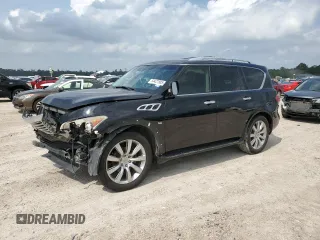 2014 Infiniti QX80 z VIN JN8AZ2NF7E9551777, wystawiony jako Copart lot #54427885 z przebiegiem 193 421 mil mil oraz Szkody całkowita. Historia ofert i sprzedaży dostępna na DreamBid. Obrazek 1.